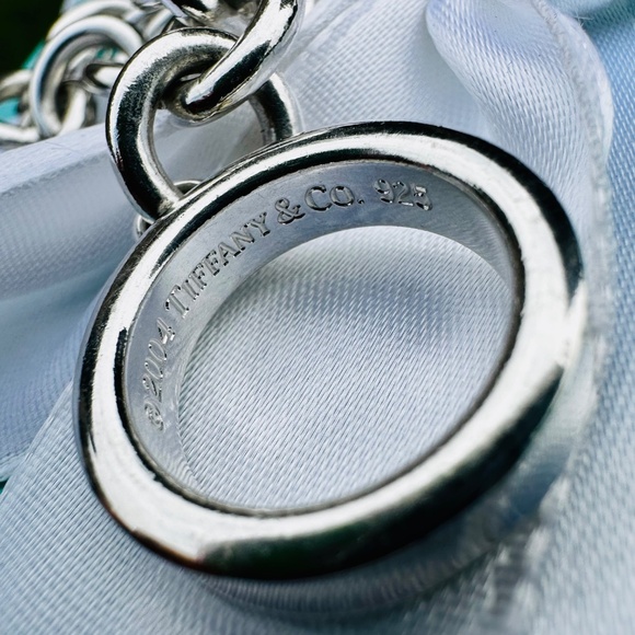 7.5" Rare and Retired Tiffany & Co 1837 Toggle Bracelet in Silver - Picture 9 of 9